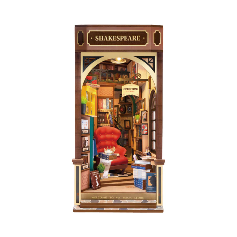 RoboTime Puzzle: Knihkupectví (Zarážka na knihy)