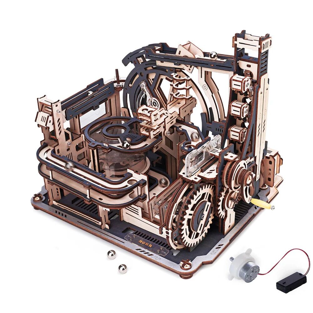RoboTime puzzle: Kosmodrom kuličková dráha (3D skládačka)