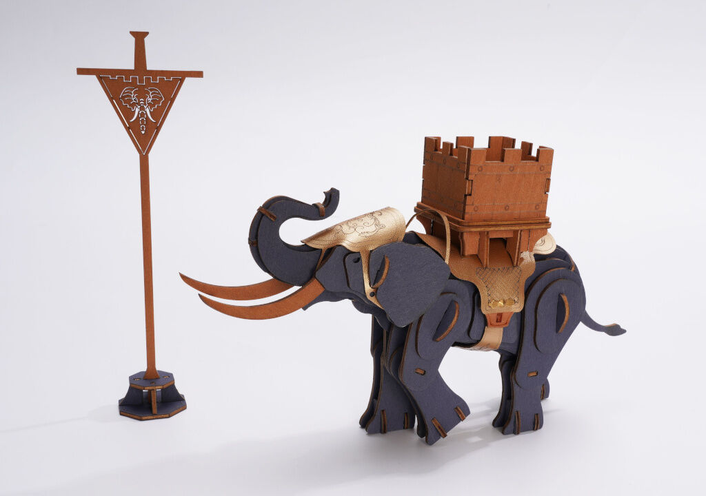 RoboTime puzzle: Bojovný slon (3D skládačka)