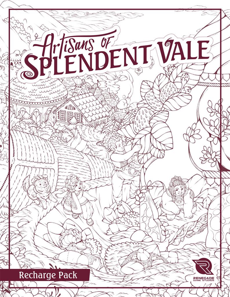 Renegade Game Studios Artisans of Splendent Vale Recharge Pack- EN