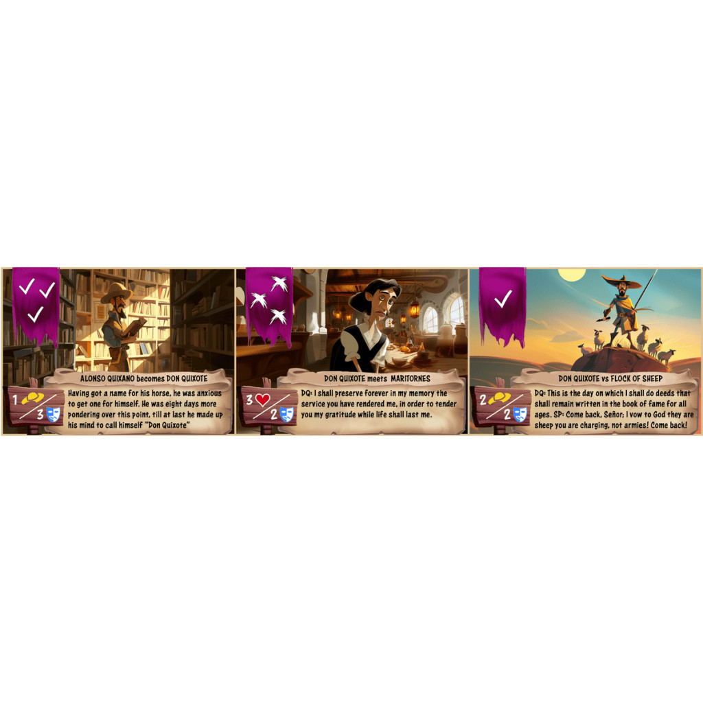 Llmascape Games Don Quixote : The Ingenious Hidalgo EN