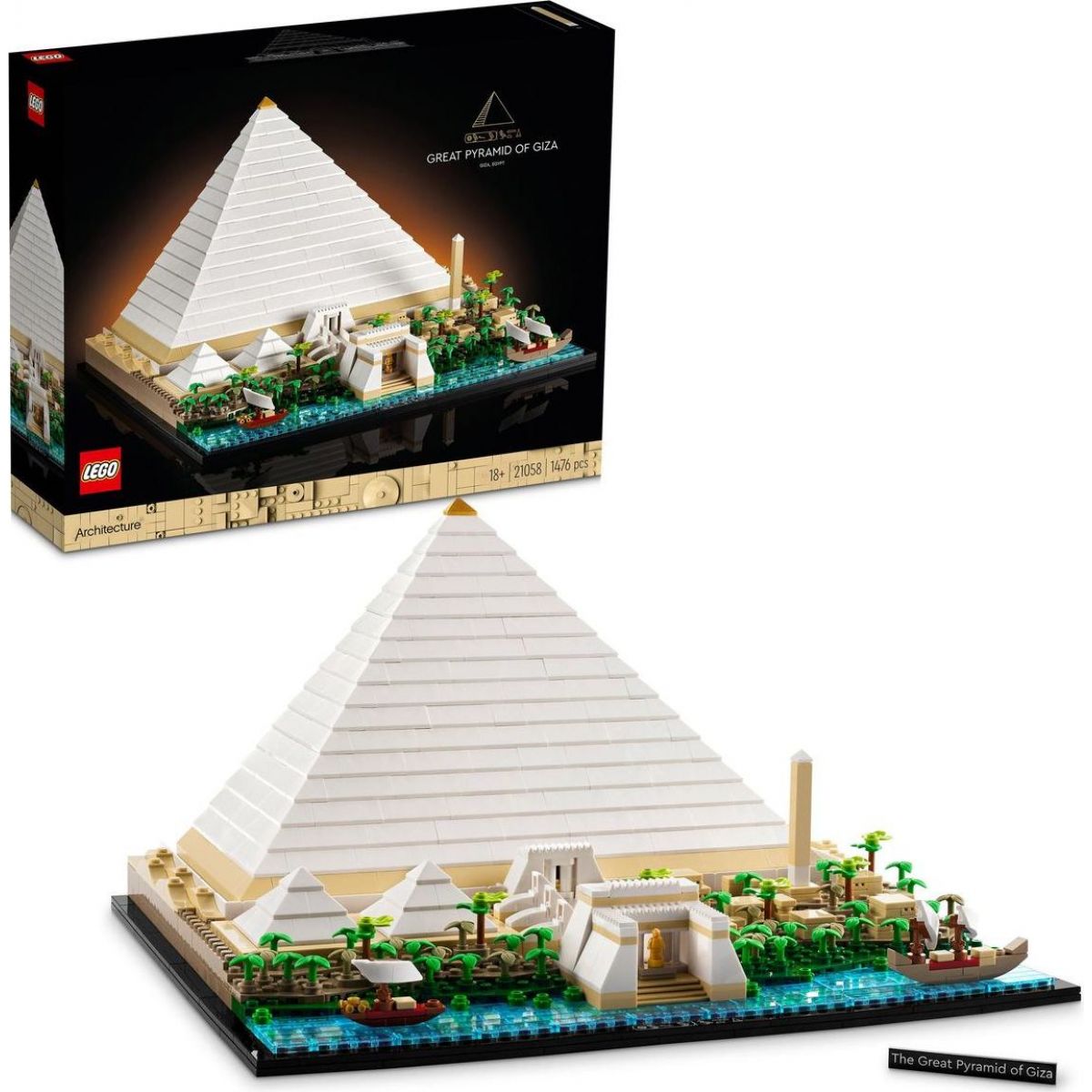 LEGO Poškozené - LEGO® Velká pyramida v Gíze 21058