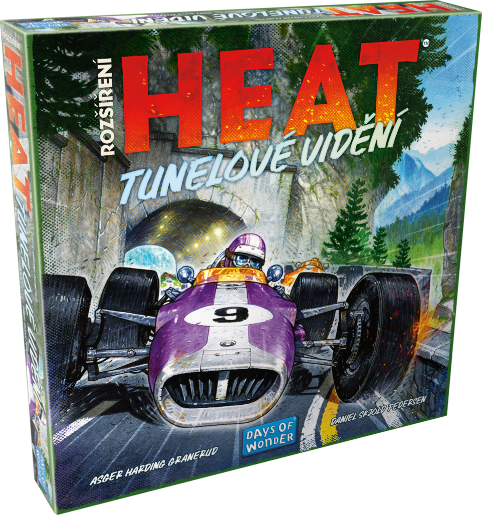 Asmodee Czech Republic Poškozené - Heat: Tunelové vidění