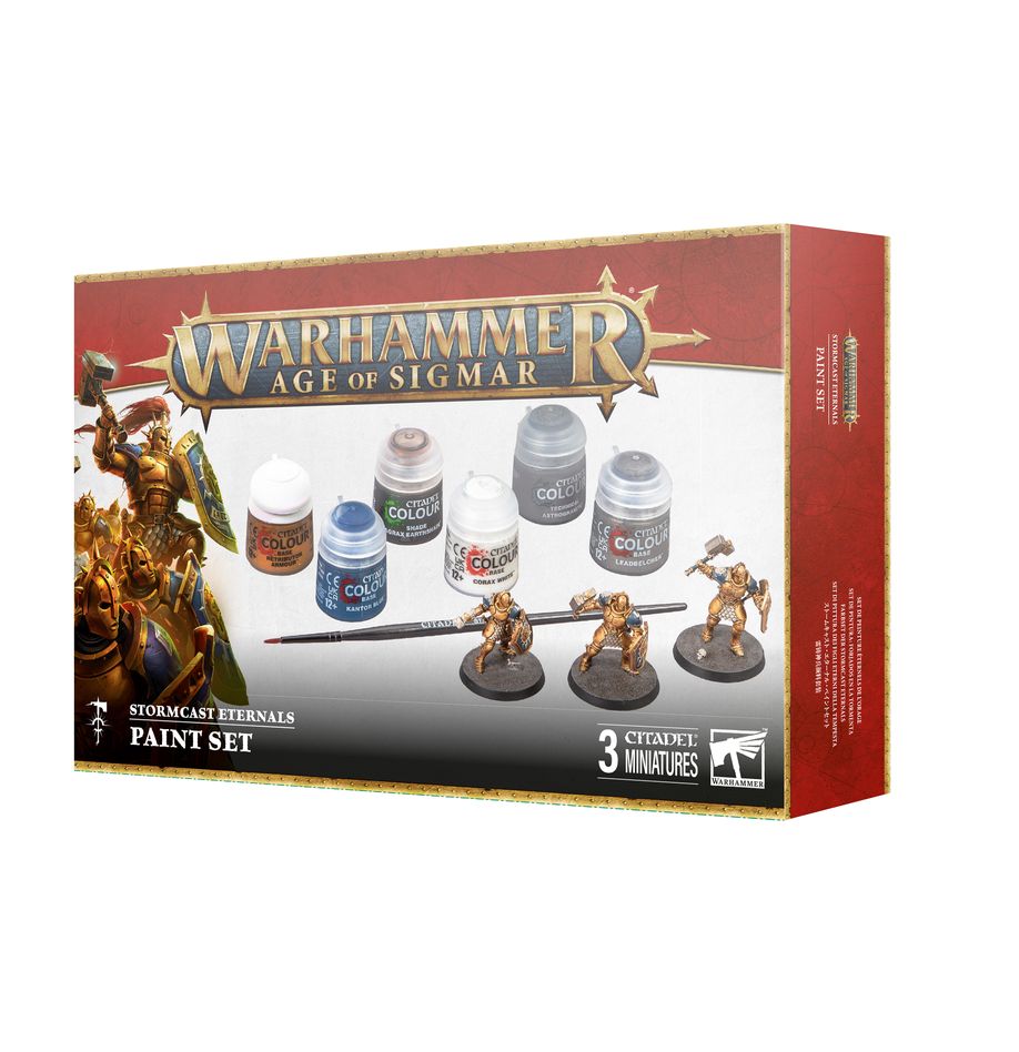 Games Workshop Poškozené - Age of Sigmar – Stormcast Eternals Paints Set