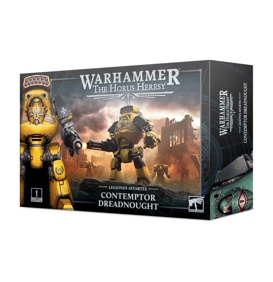 Games Workshop Poškozené - Warhammer: The Horus Heresy – Contemptor Dreadnought