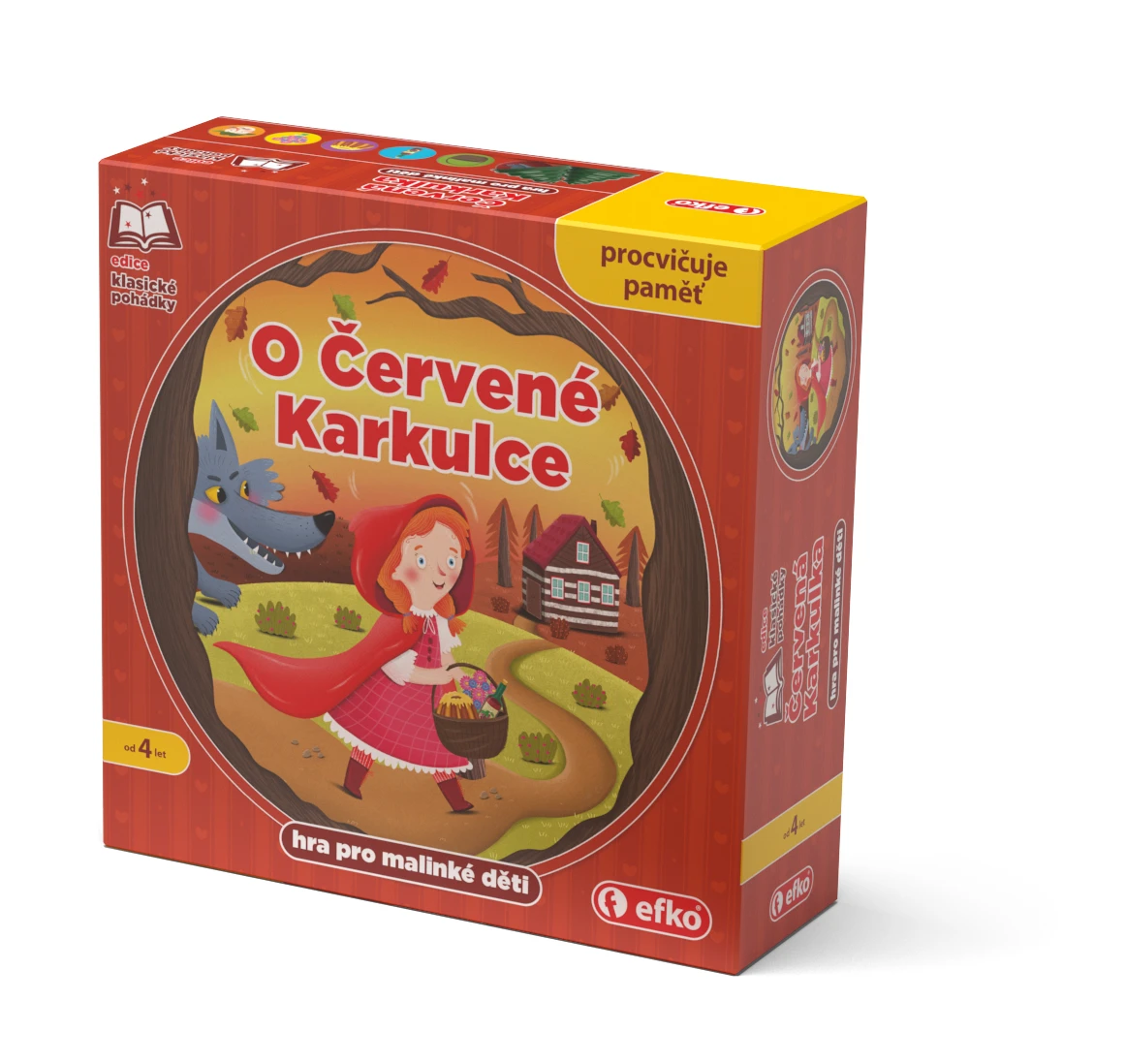 Efko O Červené Karkulce - desková hra pro děti