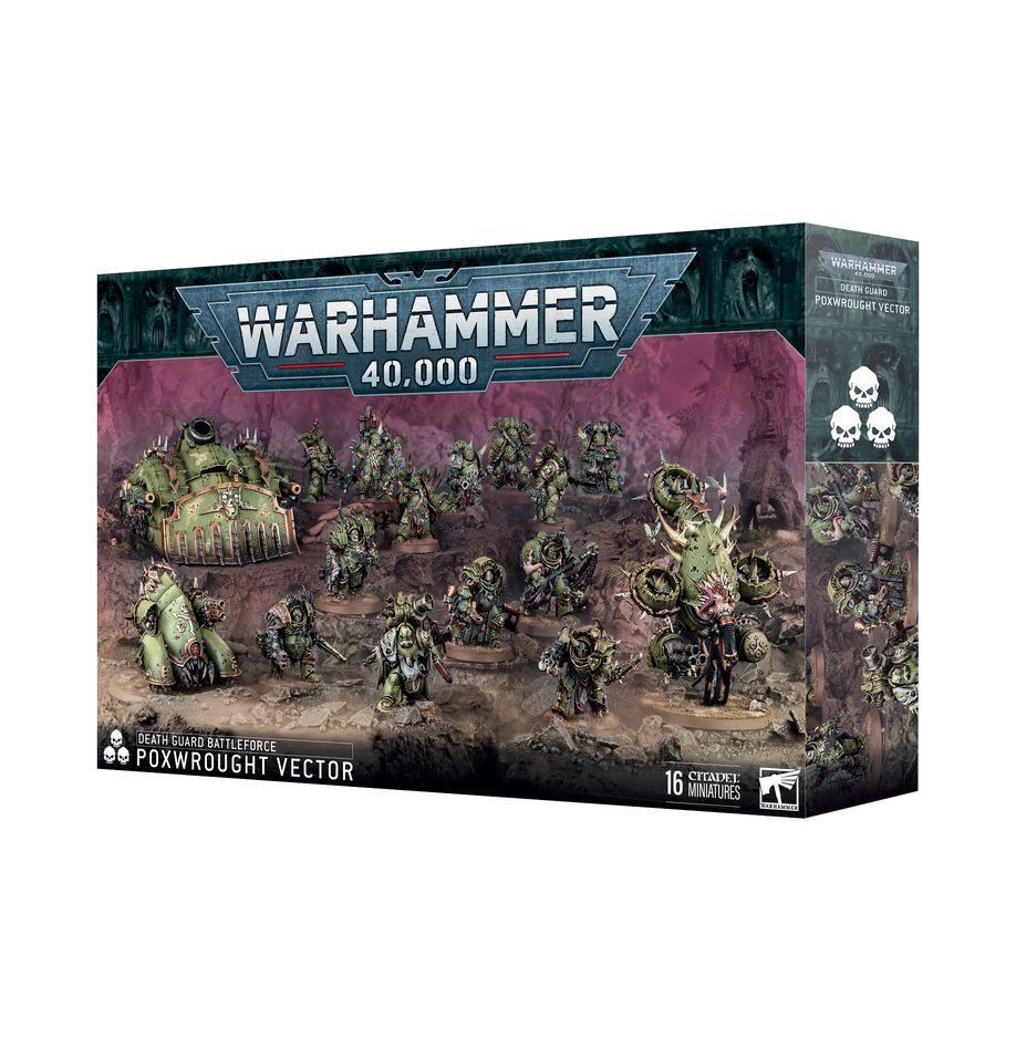 Games Workshop Warhammer 40000: Death Guard Battleforce: Poxwrought Vector