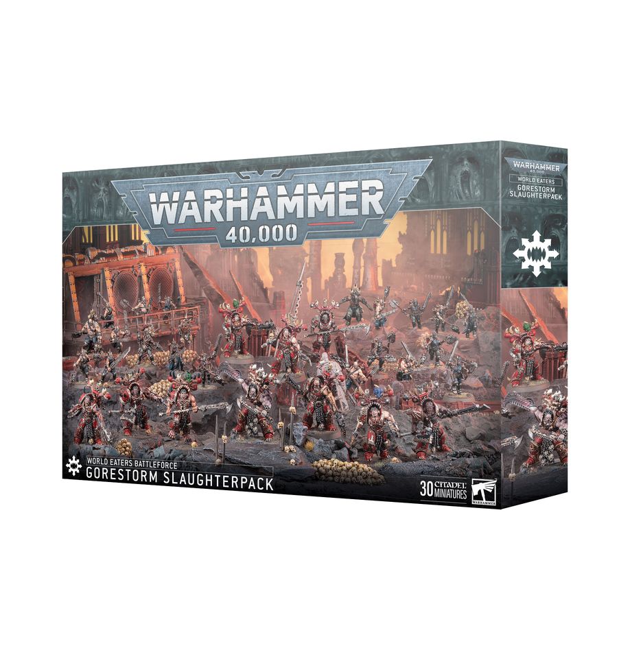 Games Workshop Warhammer 40000: World Eaters: Gorestorm Slaughterpack
