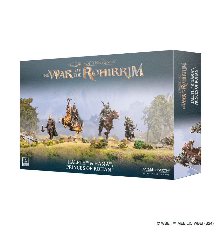 Games Workshop Middle-earth: Strategy Battle Game – Haleth™ & Háma™, Princes of Rohan™