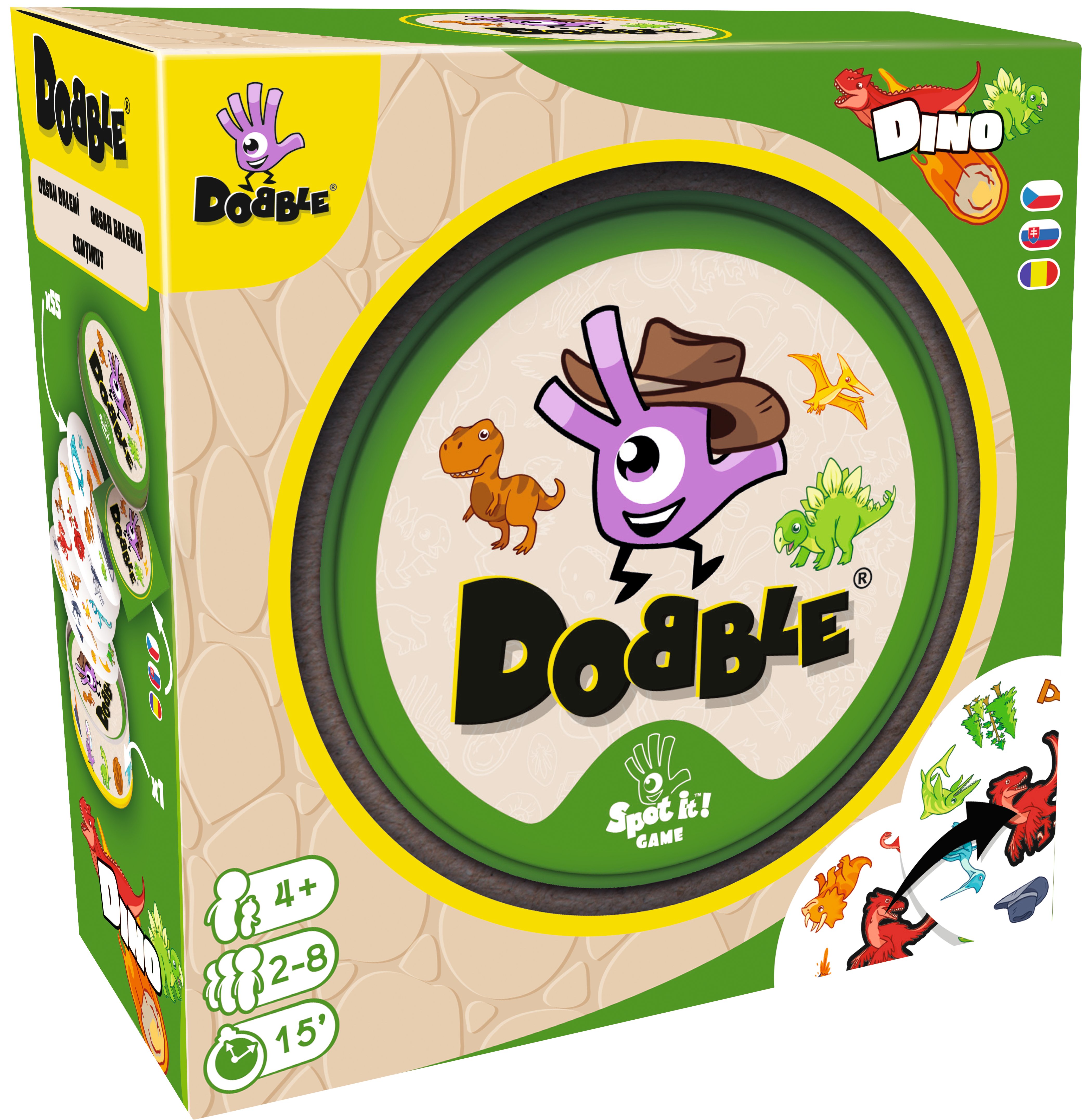 Asmodee Czech Republic Dobble Dino - CZ/SK/RO
