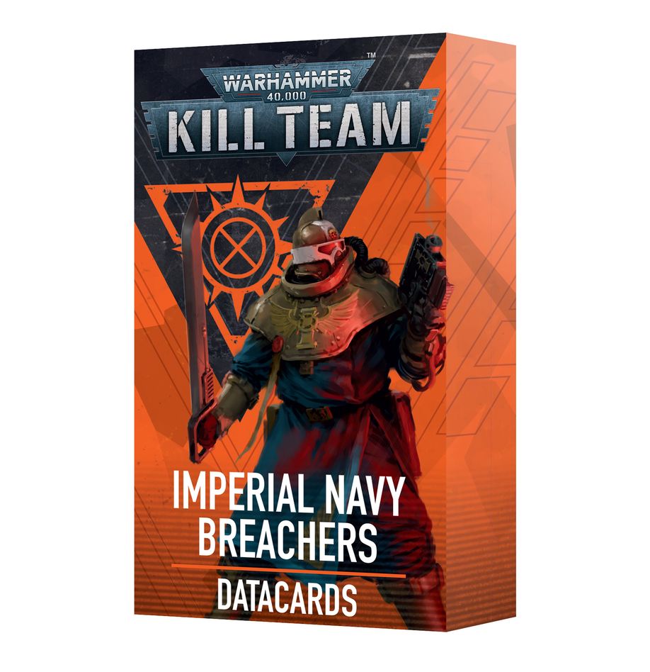 Games Workshop Kill Team: Imperial Navy Breachers – Datacards - EN