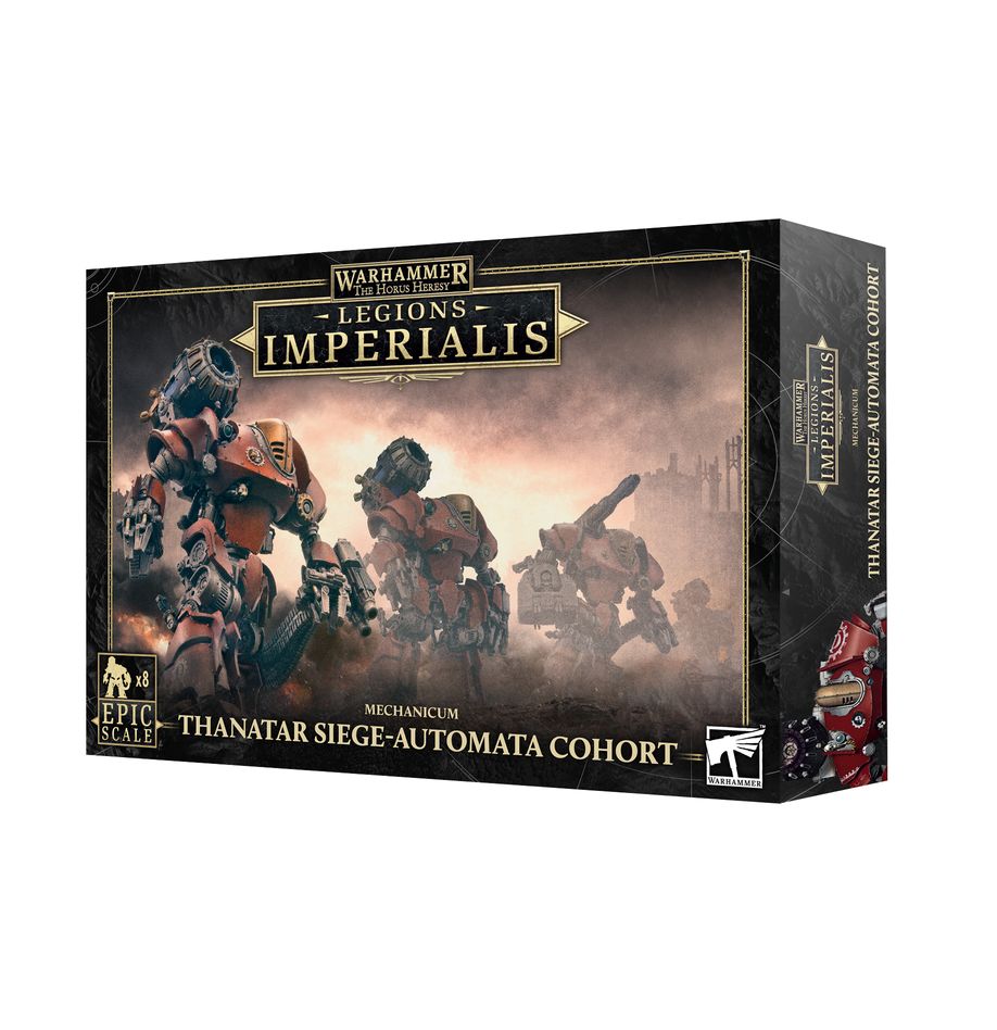 Games Workshop Warhammer: The Horus Heresy – Legions Imperialis – Thanatar Siege-Automata Cohort