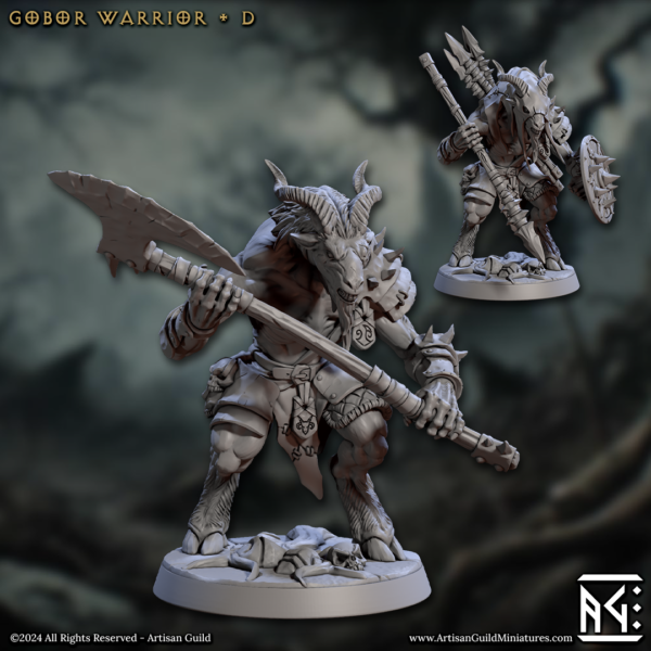 Artisan Guild Beastmen - Gobor Warrior D Rise of Beastmen
