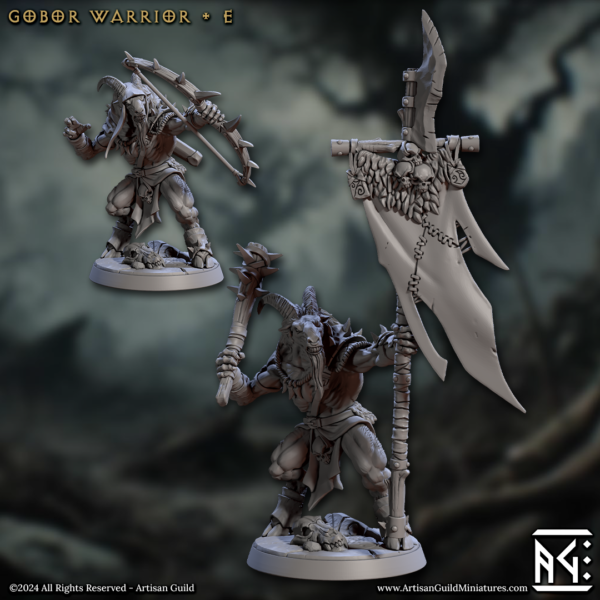 Artisan Guild Beastmen - Gobor Warrior E Rise of Beastmen