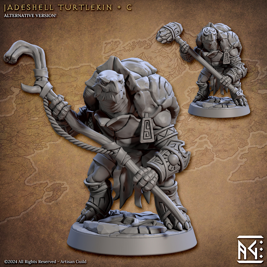 Artisan Guild Antropomorphes - Snail Rider C Jadeshel Turtlekin