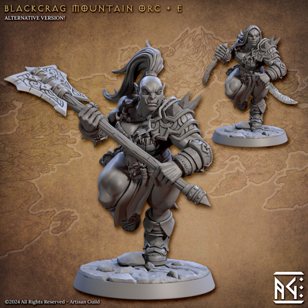 Artisan Guild Orc - Blackrog Mountain Orc E Blackrog Orc