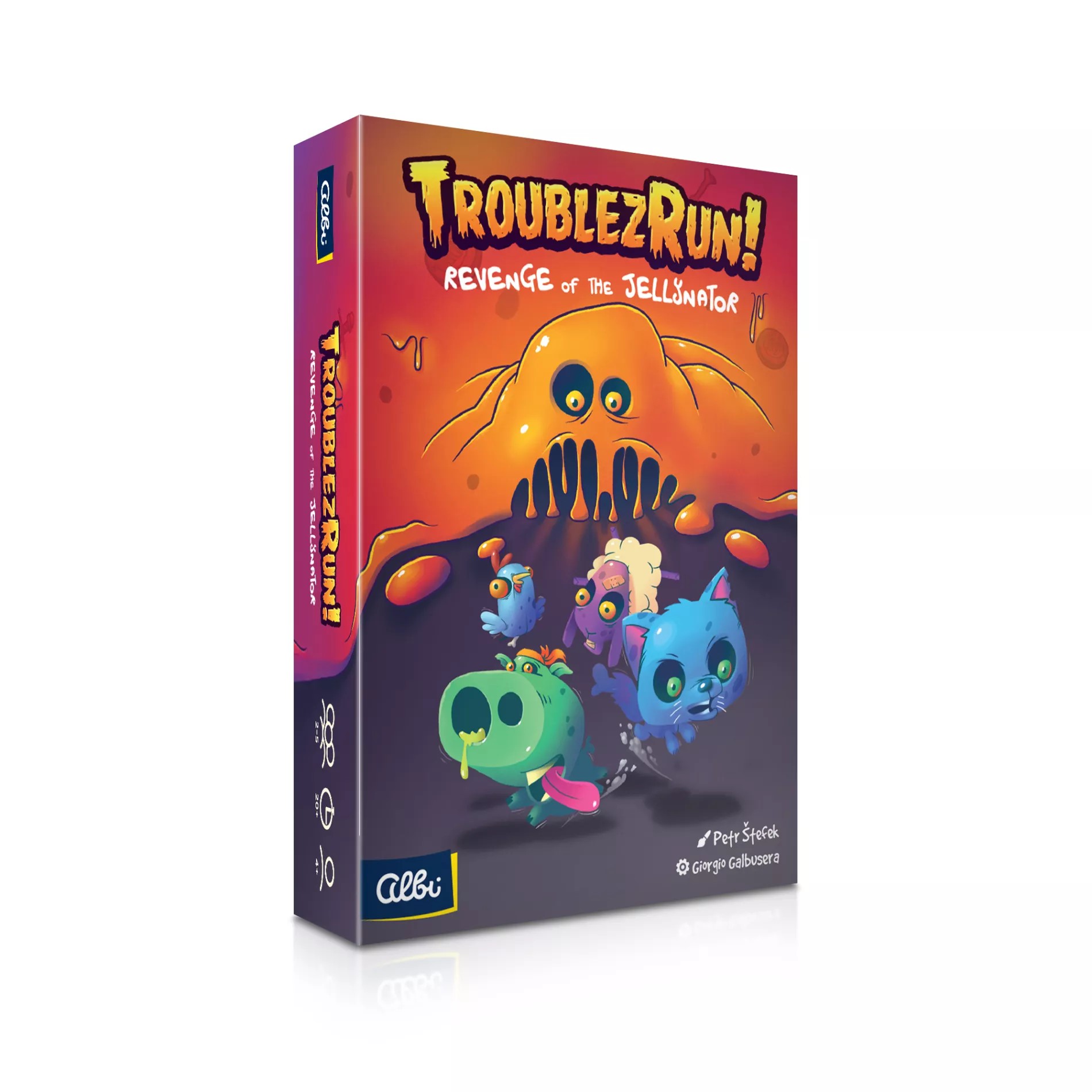 Albi TroubleZ Run! Revenge of the Jellynator Trablíci utíkejte! Pomsta Želatinátora