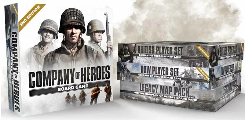 Bad Crow Games Company of Heroes: 2nd Edition: New Backer Bundle