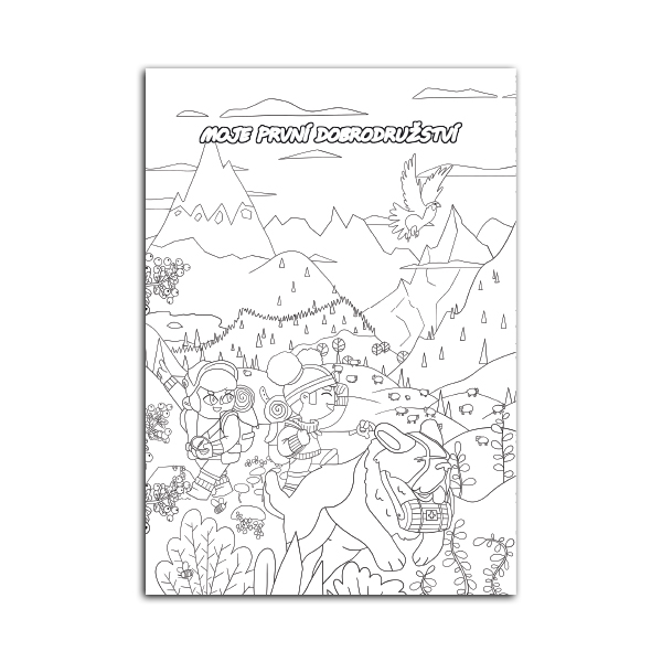 TLAMA games Omalovánky