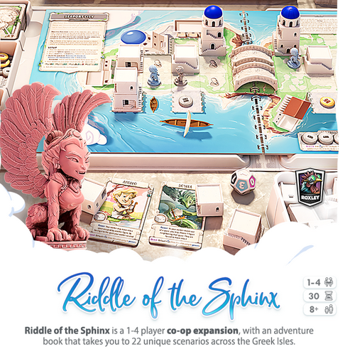 Roxley Games Santorini 2nd Edition Riddle of the Sphinx - EN