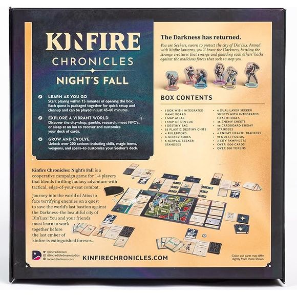 Incredible Dream Studios Kinfire Chronicles Nights Fall US 2.0