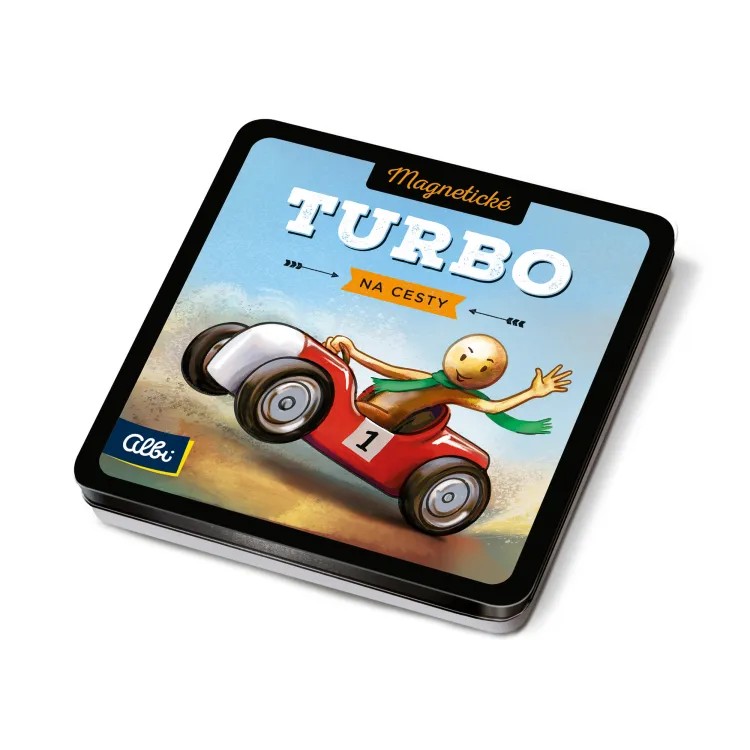 Albi Magnetické mini hry na cesty magnetické mini hry: Turbo