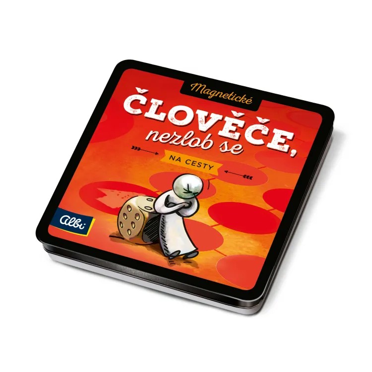 Albi Magnetické mini hry na cesty magnetické mini hry: Člověče, nezlob se