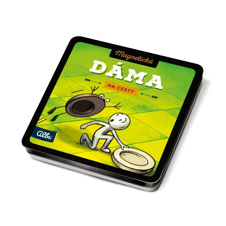 Albi Magnetické mini hry na cesty magnetické mini hry: Dáma