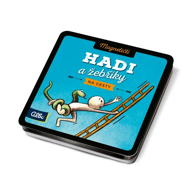 Albi Magnetické mini hry na cesty magnetické mini hry: Hadi a žebříky
