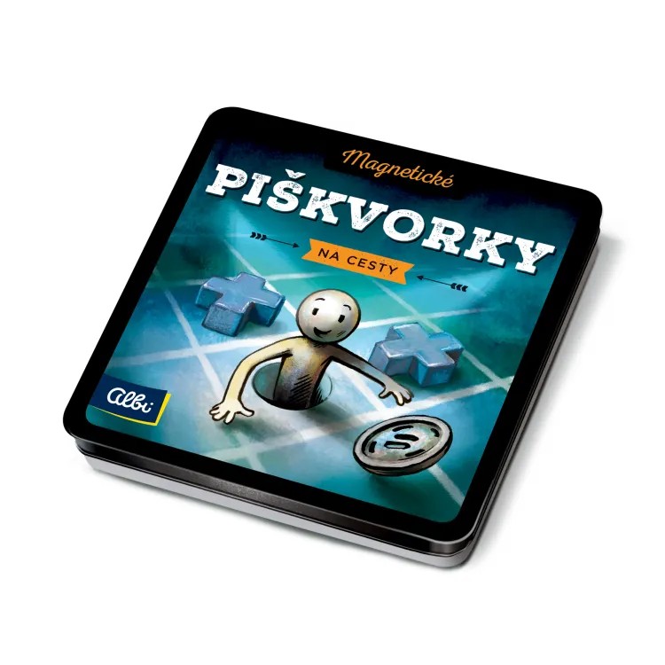 Albi Magnetické mini hry na cesty magnetické mini hry: Piškvorky