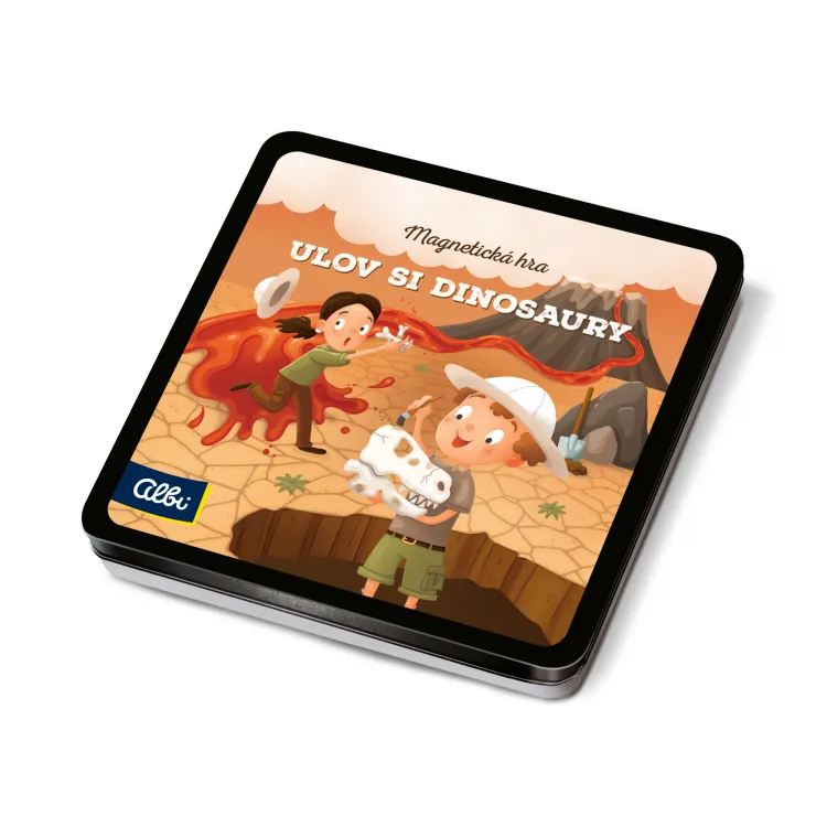 Albi Magnetick&eacute; mini hry na cesty Varianta: Ulov si dinosaury