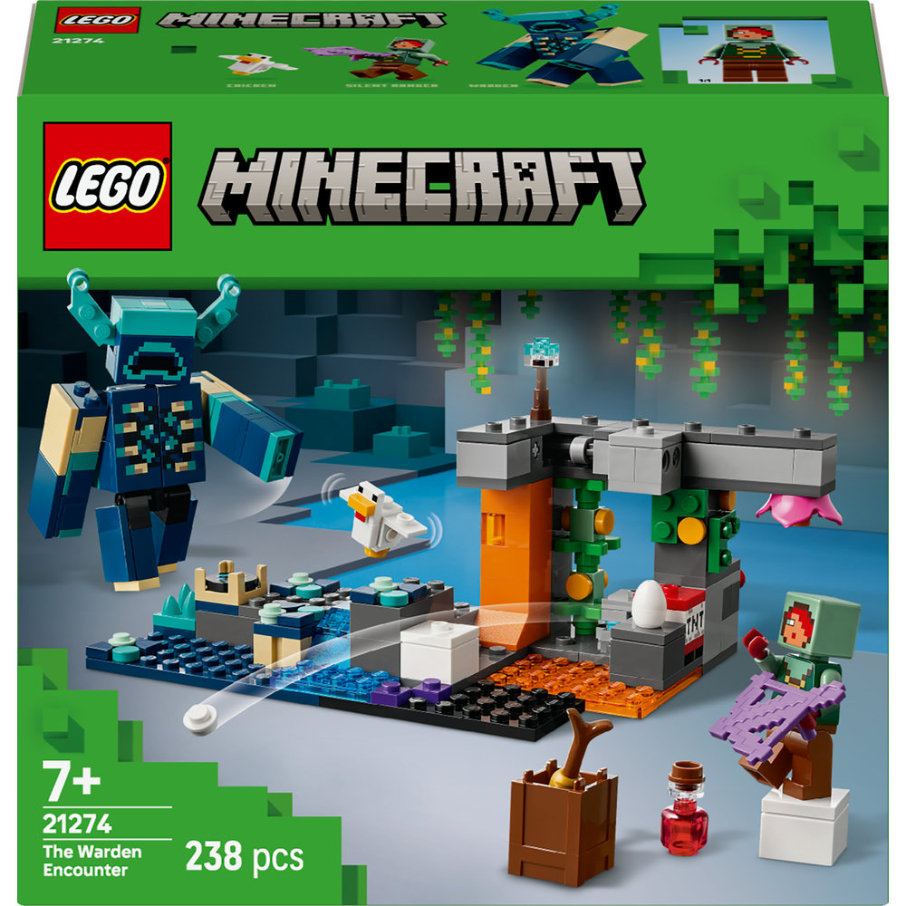 LEGO LEGO® Minecraft® Setkání se Strážcem 21274 THE WARDEN ENCOUNTER