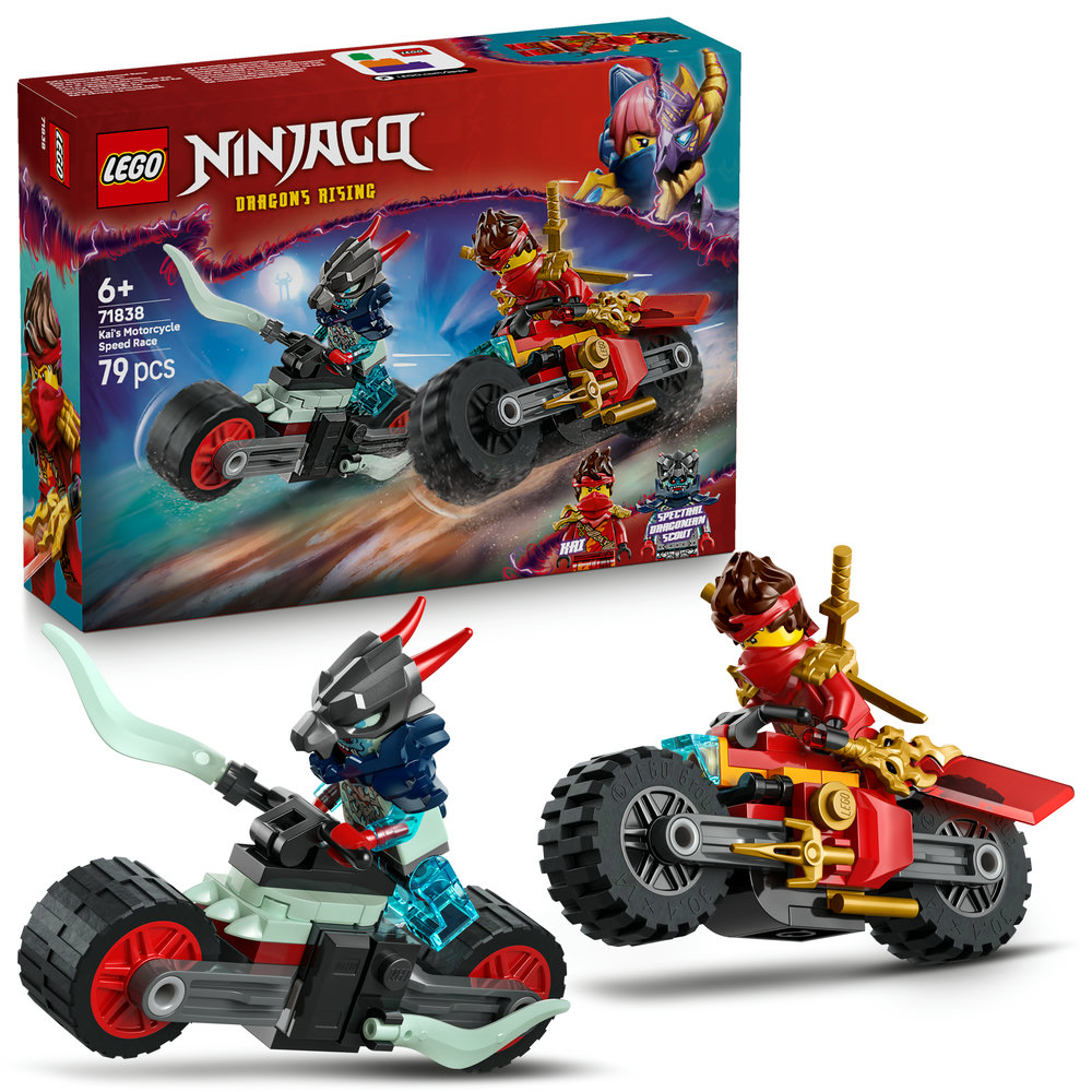 LEGO LEGO® NINJAGO® Kai a závody na motorkách 71838