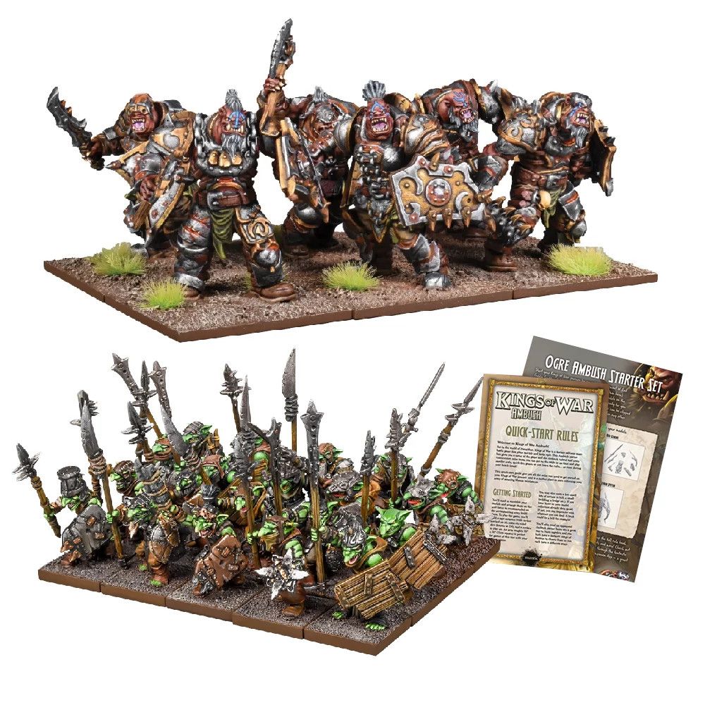 Mantic Games Kings of War Ogre Ambush Starter Set EN