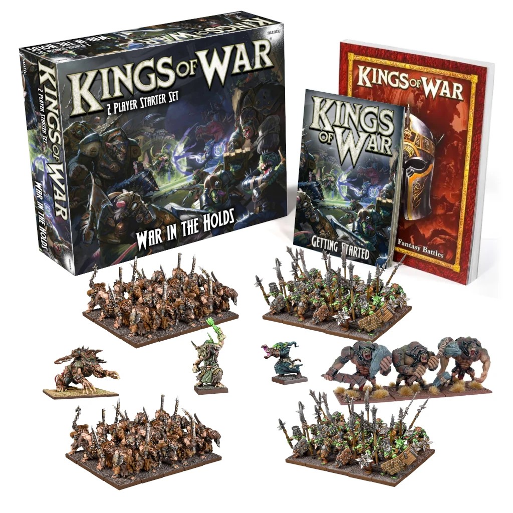 Mantic Games Kings of War 2 Player Starter Set War in the Holds EN