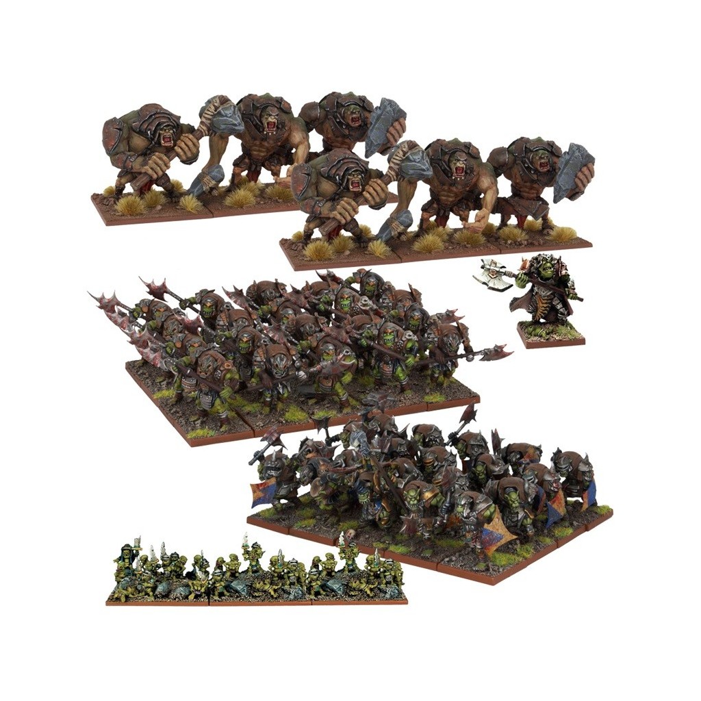 Mantic Games Kings of War Orc Army EN
