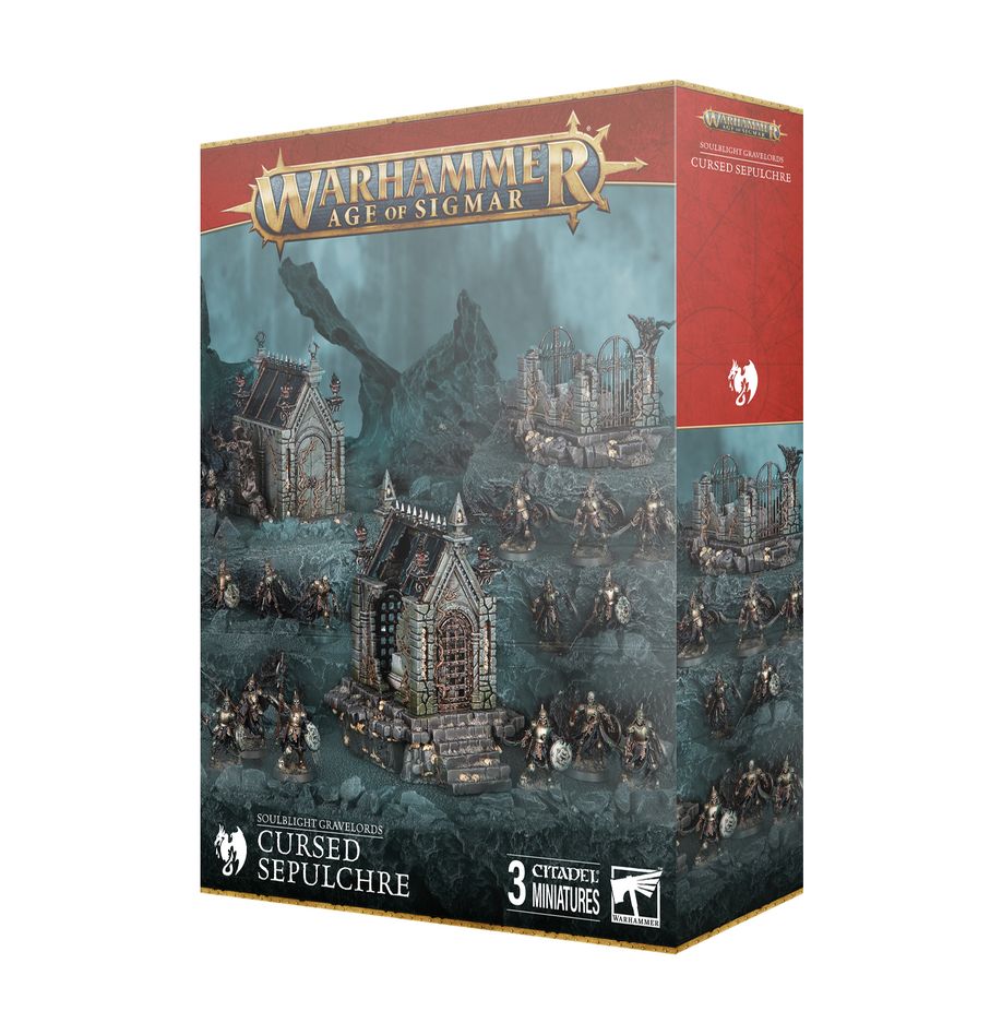 Games Workshop Warhammer Age of Sigmar: Soulblight Gravelords: Cursed Sepulchre/Nexus of Grief
