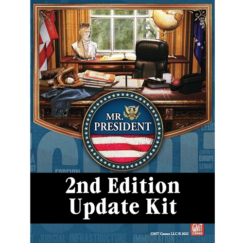 GMT Games Mr. President: 2nd Edition – Update Kit