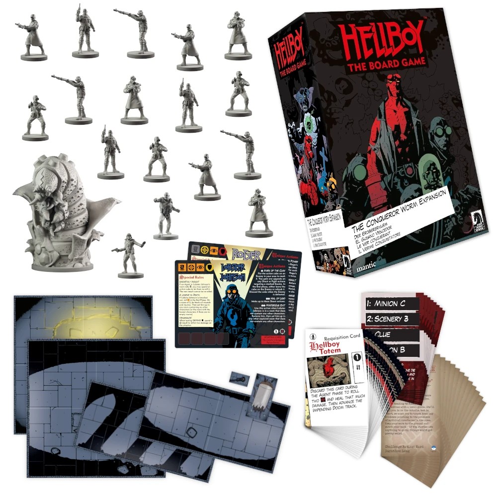 Mantic Games Hellboy: The Board Game “The Conqueror Worm” Expansion