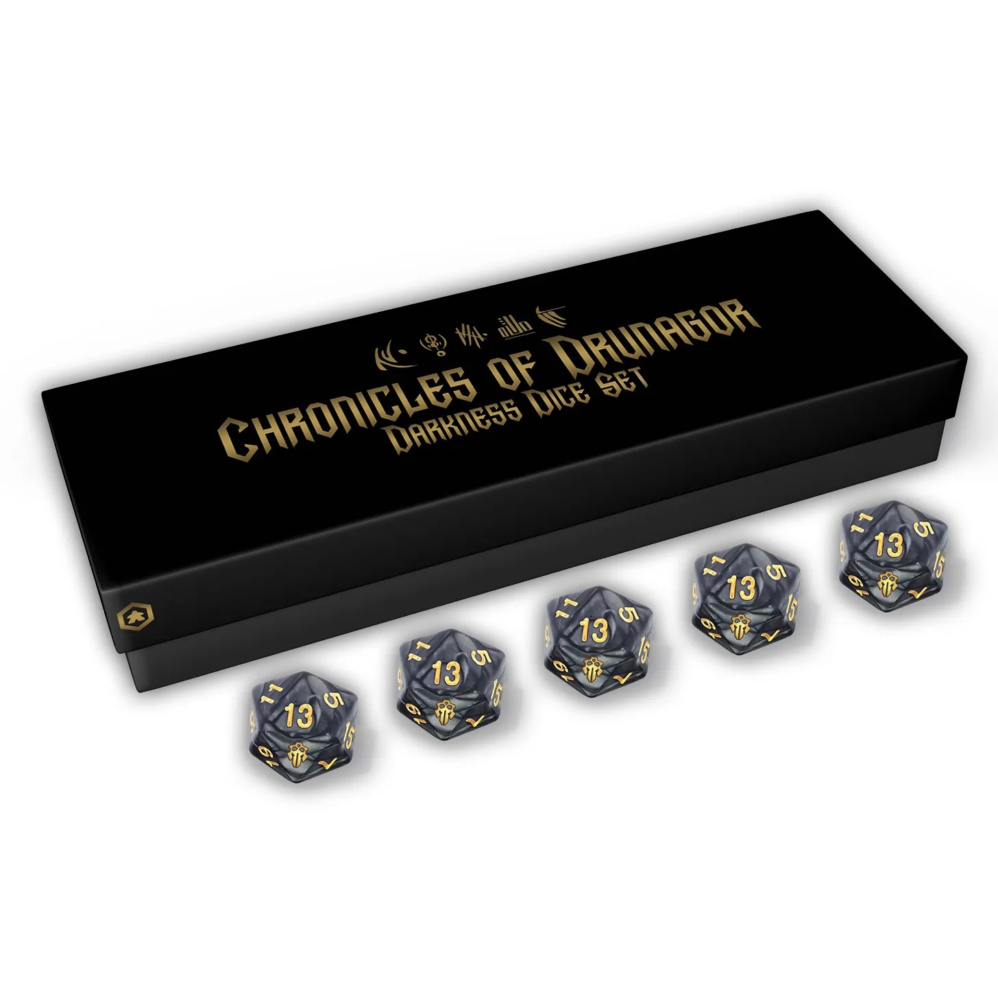 Creative Games Studio Chronicles of Drunagor: Age of Darkness – Darkness Dice Set
