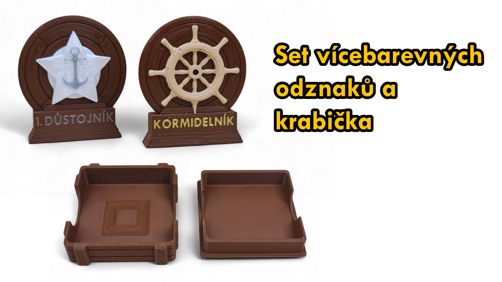 MitroCZECH Nakrmte Krakena - krabička a odznaky - deluxe upgrade Barva: Vícebarevná, Doplněk navíc: Odznaky + krabička