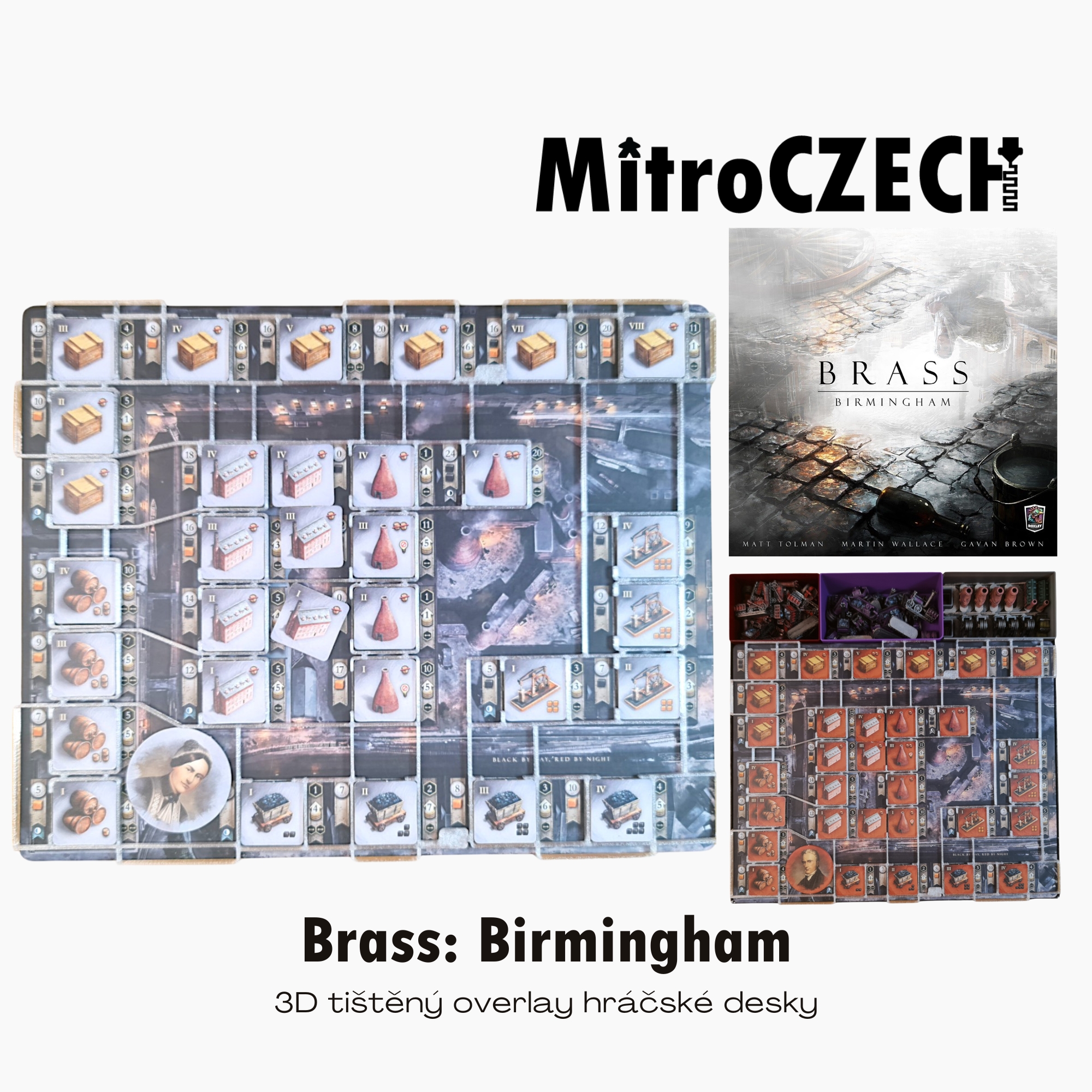 MitroCZECH Overlay pro Brass: Birmingham Množství: 1 sada