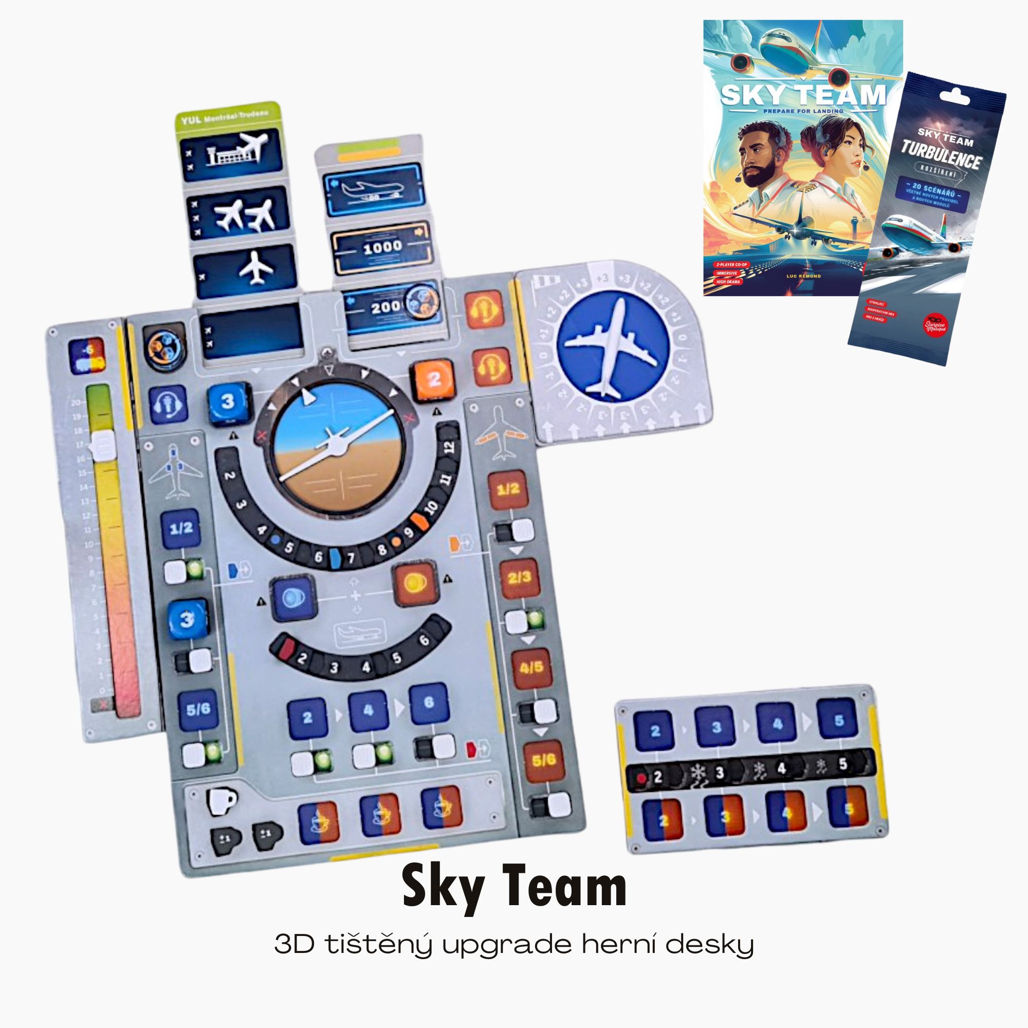 MitroCZECH Sky Team - upgrade herní desky