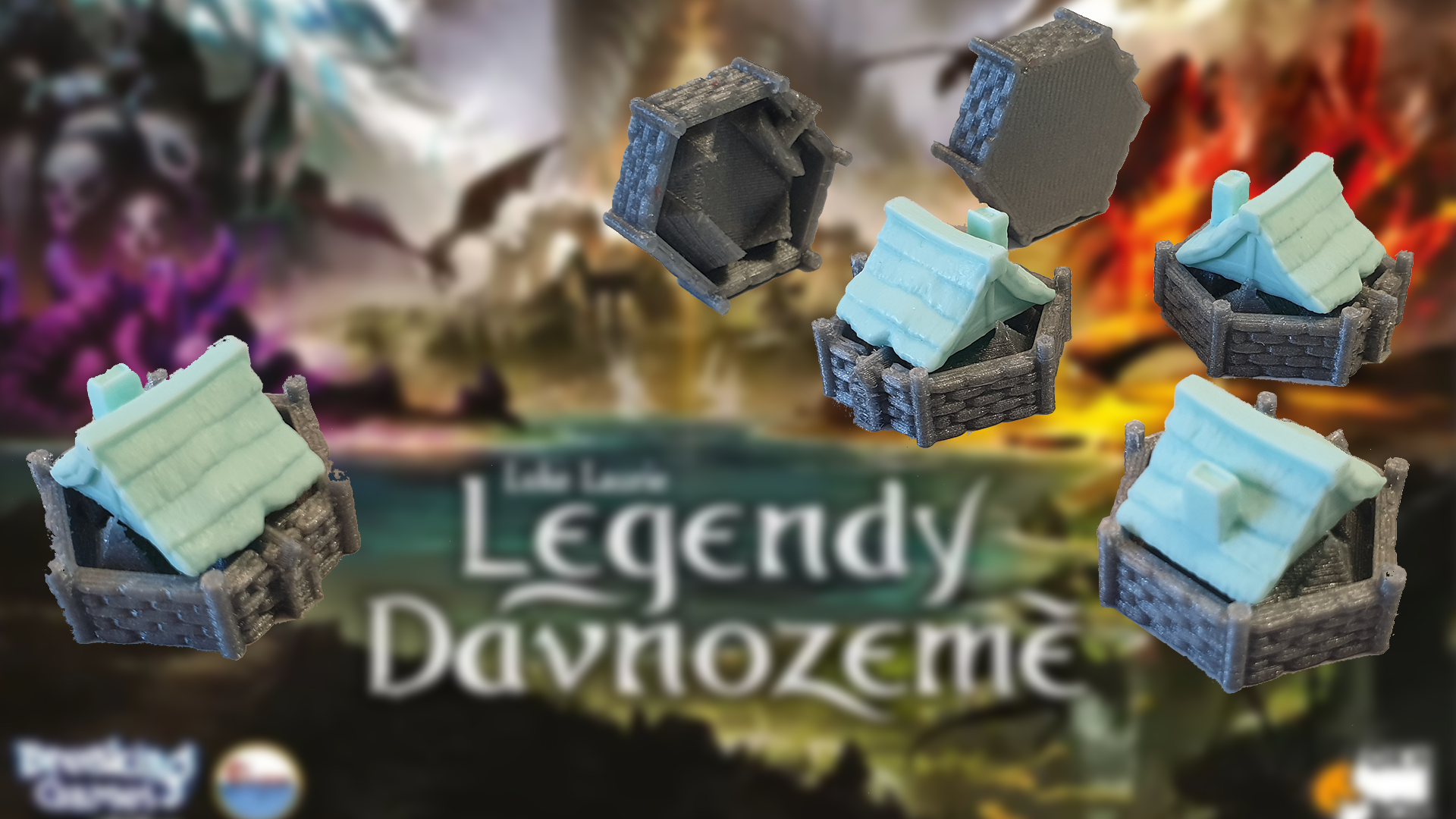 MitroCZECH Základny pro hrady do hry Legendy Dávnozemě