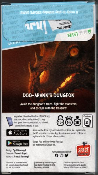Space Cowboys Unlock! Short Adventures 4: Doo-Arann's Dungeon (obrázek 3)