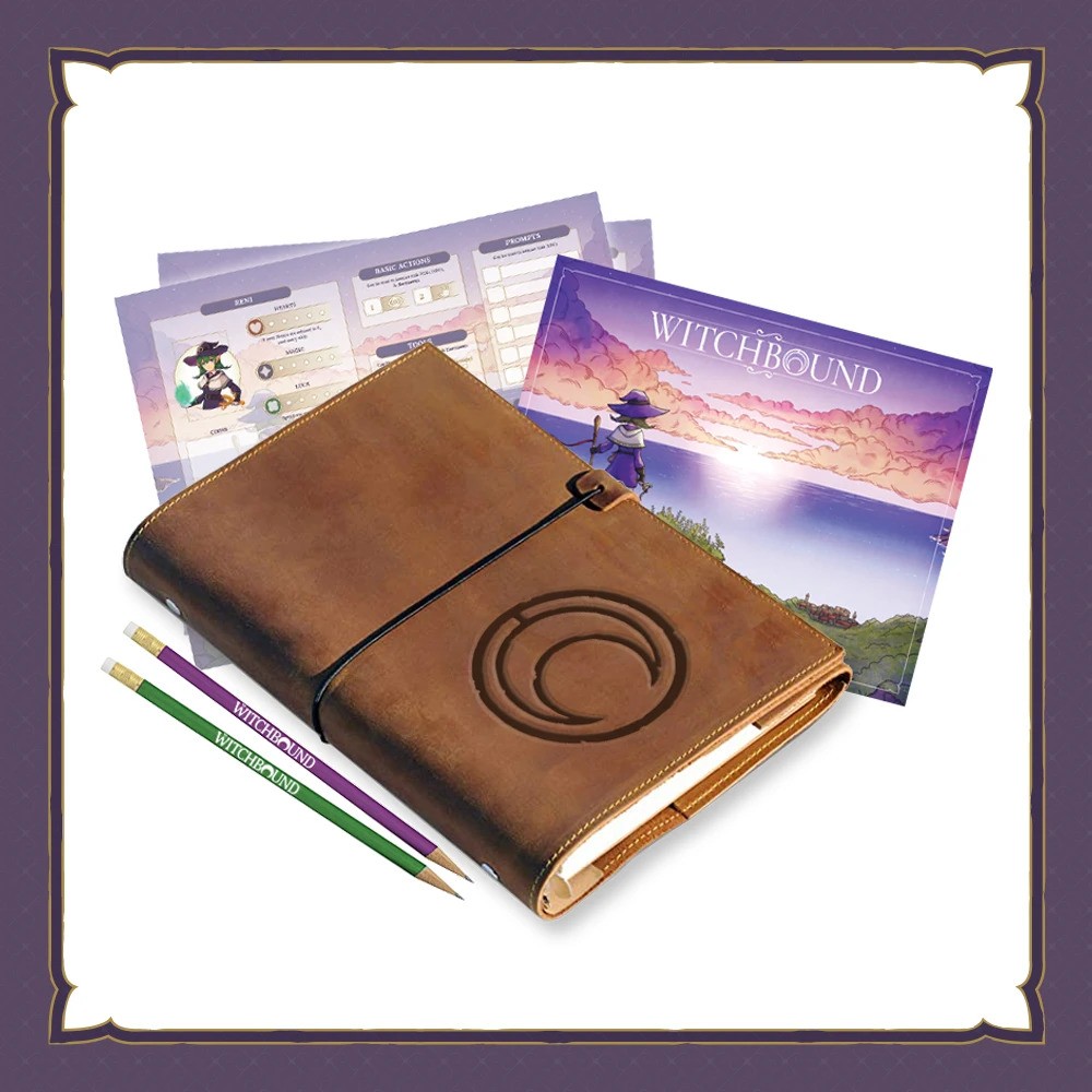 TLAMA games Witchbound - Journal of Jotting Set EN (deník pro Pouto čarodějky)