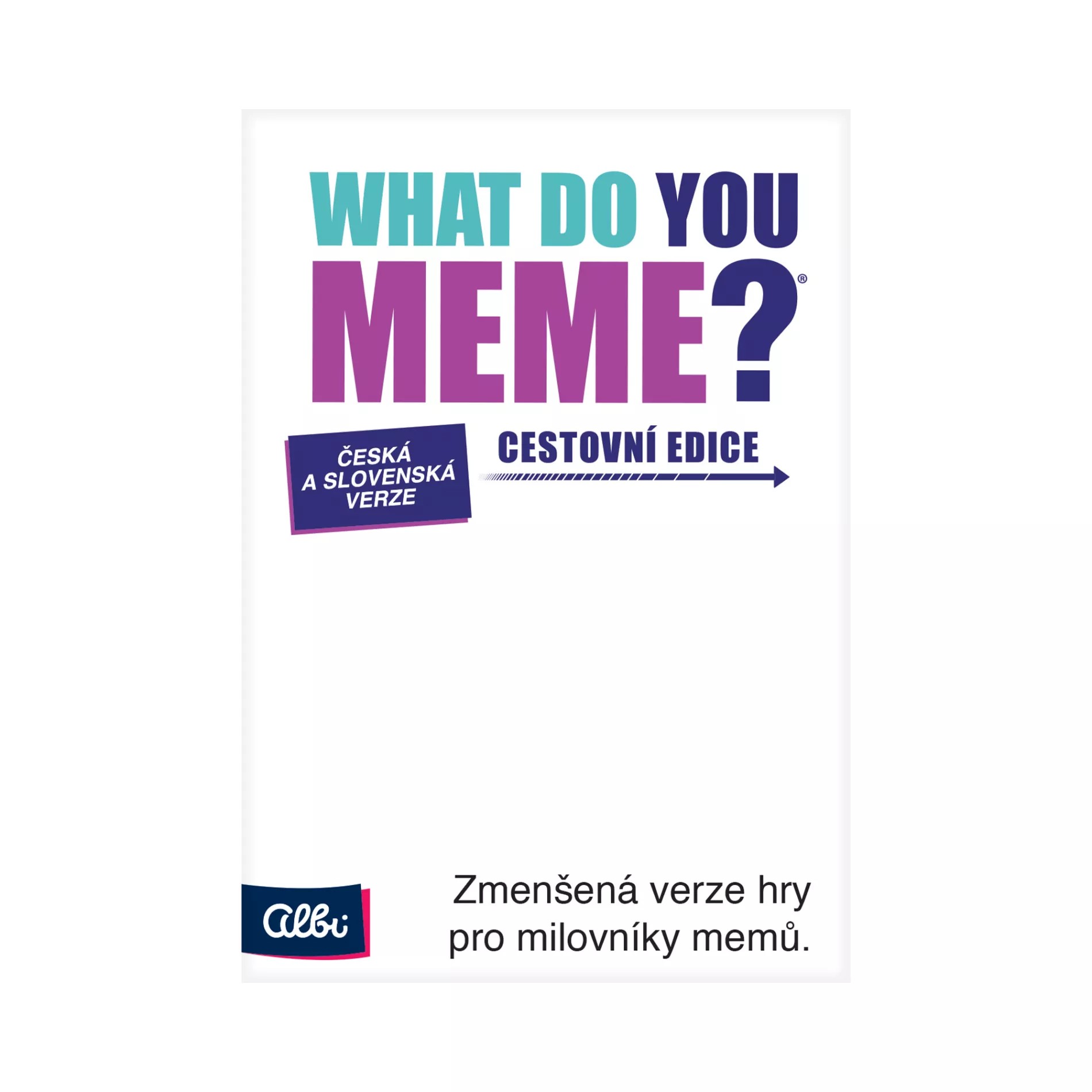 Albi What Do You Meme Mini CZ