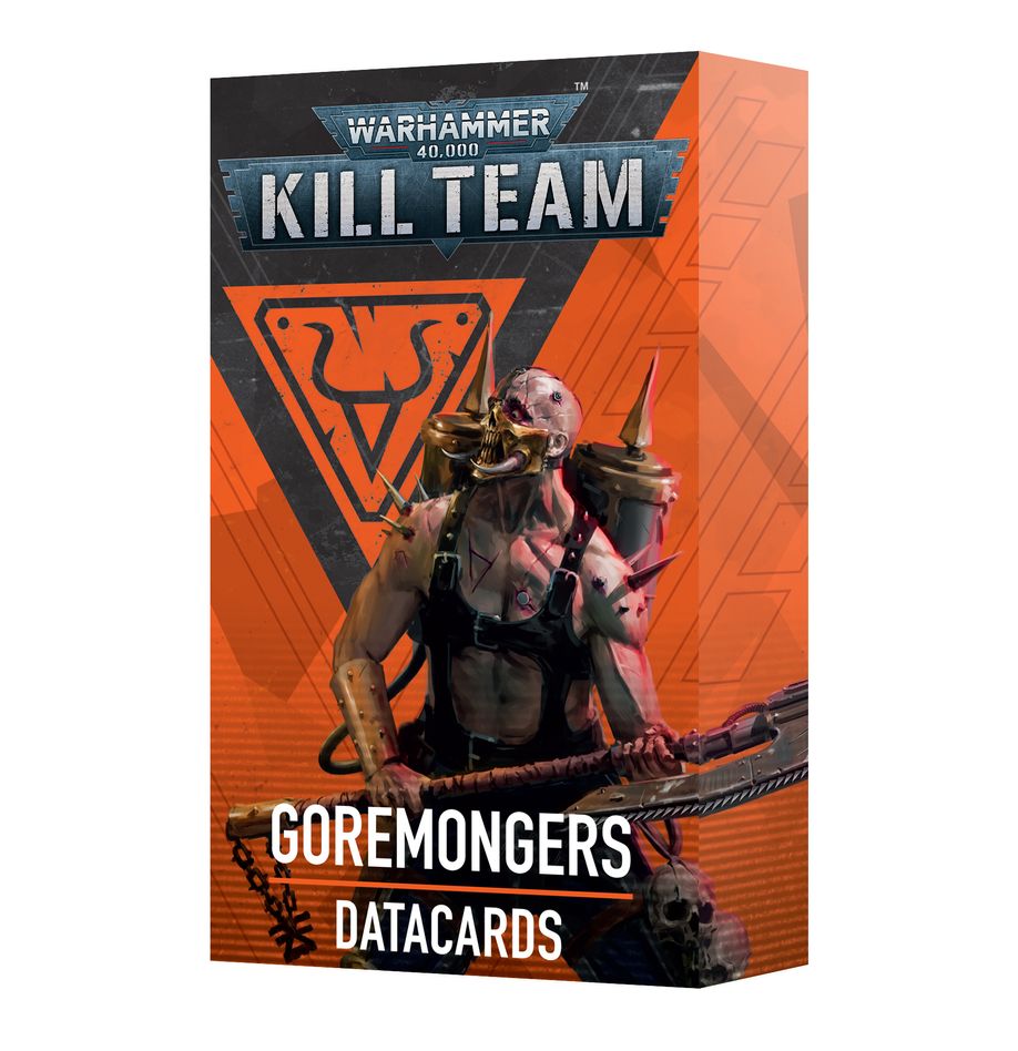 Games Workshop Warhammer 40000: Kill Team: Goremongers – Datacards