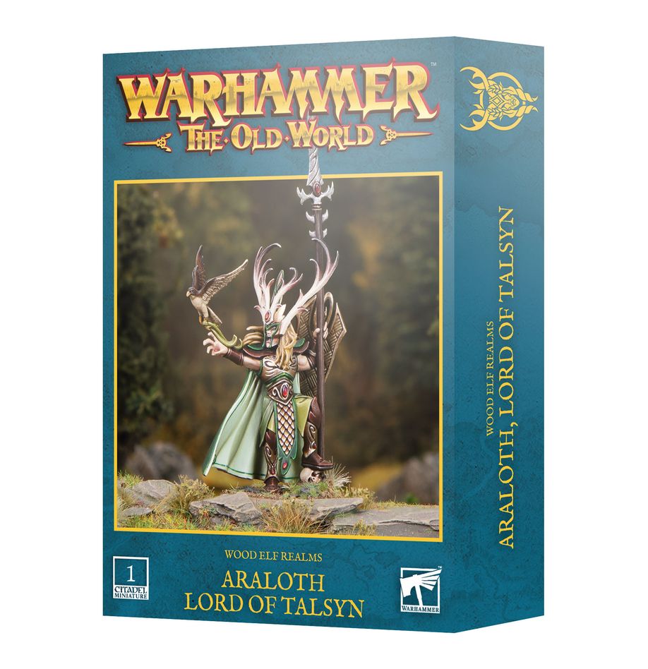 Games Workshop Warhammer: The Old World - Wood Elf Realms: Araloth, Lord of Talsyn