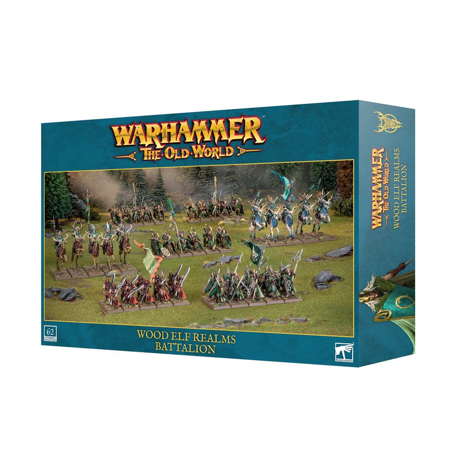 Games Workshop Warhammer: The Old World - Wood Elf Realms: Battalion